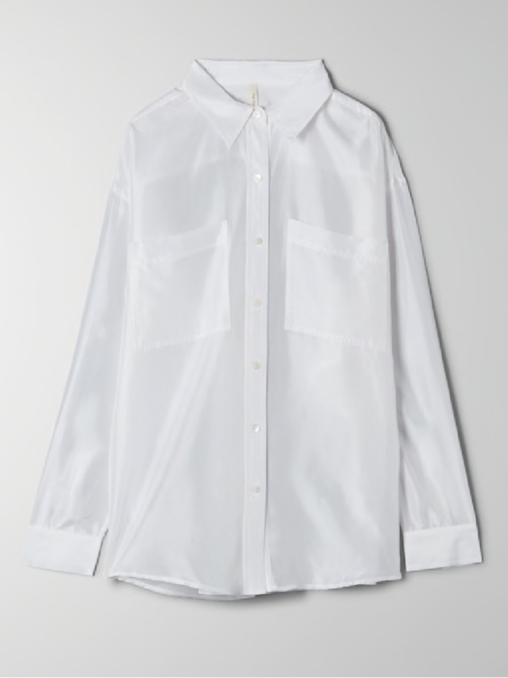 Aritzia Vista Silk Blouse